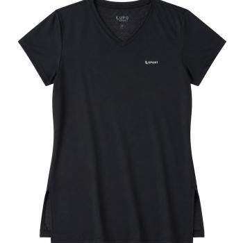 Blusa Lupo Feminina AF alongada com Fenda Lateral  77383 51672
