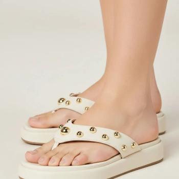 Sandália Flatform Vizzano Feminino 6506106 Branco 50836