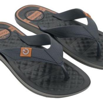 Chinelo Cartago Arizona 12212 Preto/Cinza/Laranja 49092