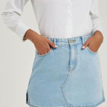 Short Saia Jeans Caution SH0699 49690