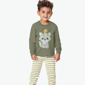 Pijama Kiko e Kika Masculino Infantil 14846 Camiseta Manga Longa/Calça 1 ao 3 44866 k26