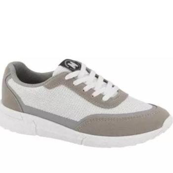 Sapatênis Molekinho 2831239 Branco/Cinza 43670