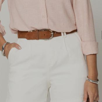 Short Feminino Contemporâneo Pitt Meia Coxa 026491013 49036