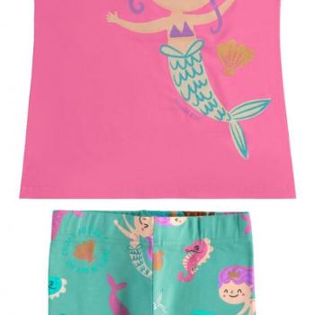 Conjunto Malwee Feminino Infantil 1000130194 Blusa/Bermuda 1 ao 3 43017