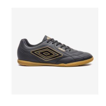 Tenis Indoor Futsal Umbro Class Preto Dourado 1295081 49151