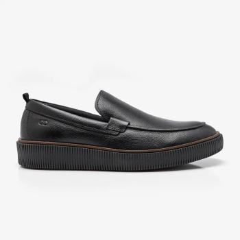 Slip Democrata masculino em Couro Preto 604402 51651