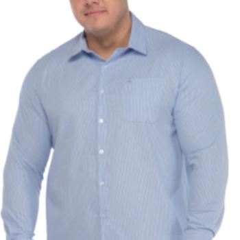 Camisa Social MX Masculina Plus M/L 26065 50954