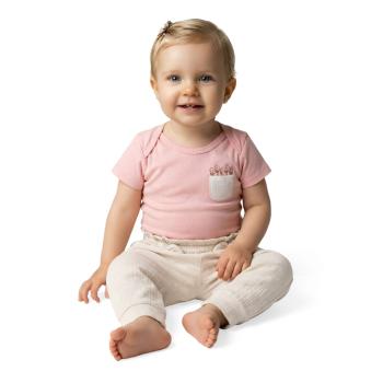 Body Kiko e Kika Feminino Bebê 15224 Manga Curta  P ao G 44956 K26