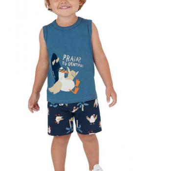 Conjunto Malwee Masculino Infantil 1000130251 Regata/Bermuda 1 ao 3 43027