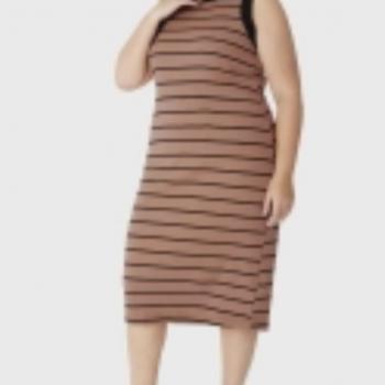 Vestido Midi Justo Plus 1000132868 48402