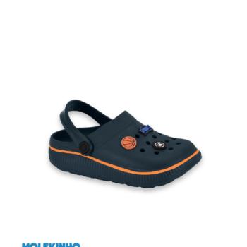 Sandália Crocs Molekinho 2874202 Marinho/Laranja 44402 k26