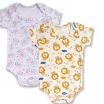 Body Ticos e Ticas Masculino Bebê Manga Curta 17 P ao G 43802