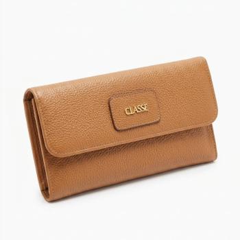 Carteira Classe Feminina F426 Com Tampa Grande 51797