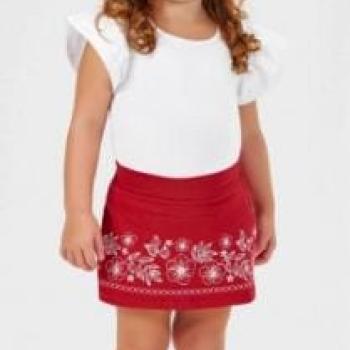 Conjunto Kiko e Kika Feminino Infantil 14352 Blusa/Shorts 1 ao 3 43905