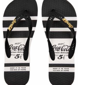 Chinelo Coca Cola Masculino Preto/Preto CC4854 49634 21