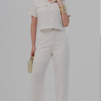 Conjunto Blenk Feminino 40300129 Blusa e Calça 50555