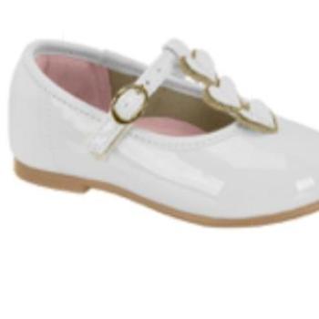 Sapatilha Molekinha 21061077 Branco/Dourado 44505 k26