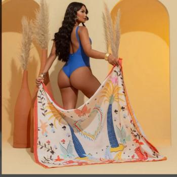 Pareô Onda Blue 703 49409