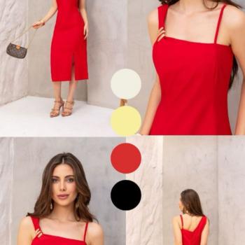 Vestido Feminino Tema Midi 7626 49268