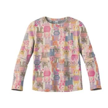 Blusa Malwee Feminina Infantil 1000137355 Manga Longa 1 ao 3 44558 k26