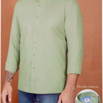 Camisa OTT Social Masculina 1324174 M/L Slim 50476