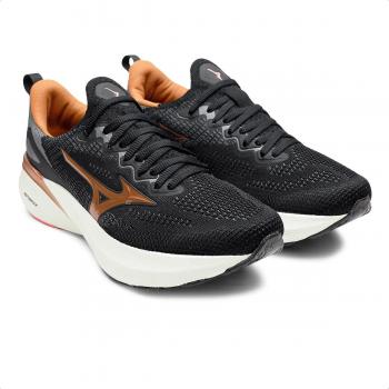 Tênis Esportivo Mizuno Feminino  Preto/Bronze 101133133 48763