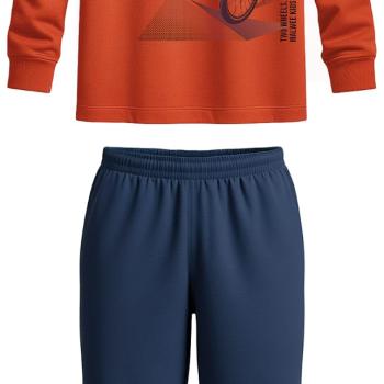 Conjunto Malwee Masculino Infantil 1000135882 Camiseta Manga Longa/Calça  4 ao 8 44718 k26
