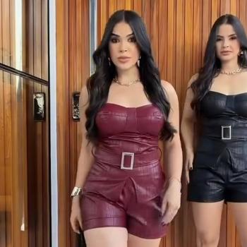 Conjunto Feminino Importado SC Blusa Com Cinto e Short 51164