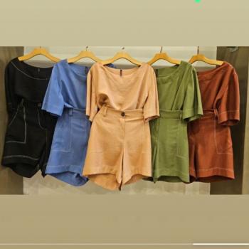 Conjunto Feminino Areen Short e Blusa Plus 600 48966