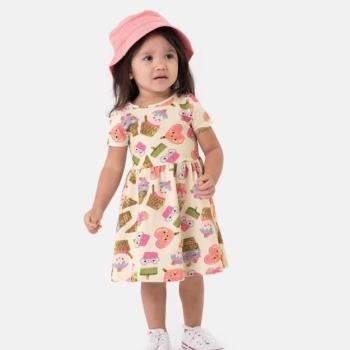 Vestido Malwee Curto Rodado Infantil 1000132115 1 ao 3 43562