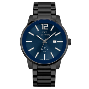 Relógio Technos Masculino Golf Grafite Fundo Azul 2115TVO 51746