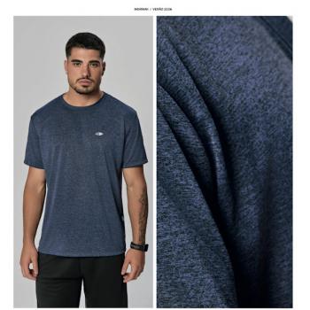 Camiseta Mormaii Dry Fit em Poliester Malha Rajada 0513824 48303