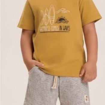 Conjunto Dila Masculino Infantil 4799 Camiseta/Bermuda 1 ao 3 43640