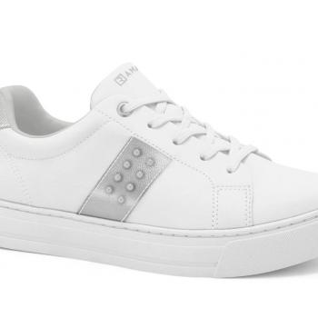 Tênis Casual Ramarim Feminino Solado Sintetico 2593121 Branco/Prata 48558