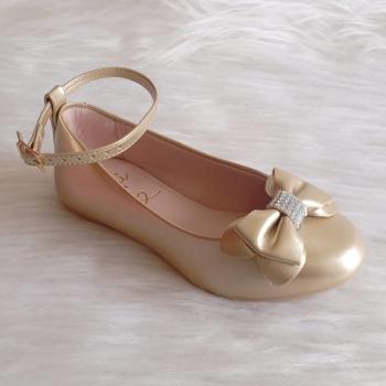 Sapatilha Mini Sua Cia 911252131 Light Gold 43320