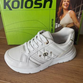Tenis Casual Kolosh Feminino Almeria White C3976 51749