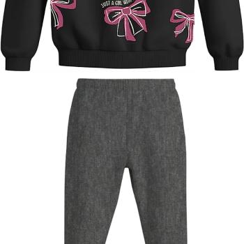Conjunto Moletom Malwee Feminino Infantil 1000135867 Blusão/Calça 4 ao 8 44772 k26