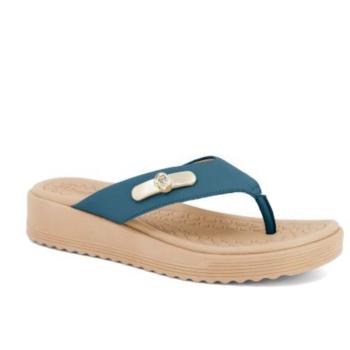 Sandália Usaflex Feminino 13001005 Azul Esmeralda 50438