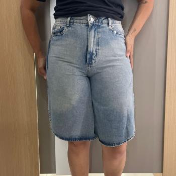 Bermuda Brytch Jorts Aberto Lateral Jeans Feminino 1800918955 51141