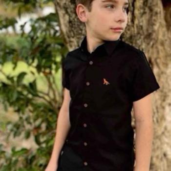 Camisa Nick Kids Masculina Infantil 0053 Manga Curta 6 ao 8 44885 k26