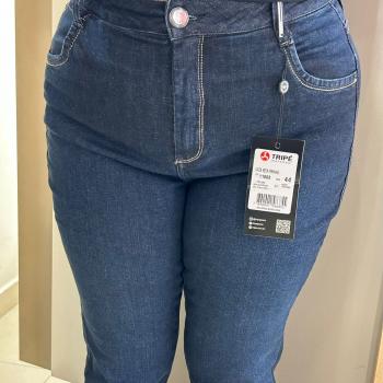 Calça tripe Jeans Reta Feminina 11888 48474