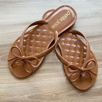 Chinelo Petite Jolie Feminino PJ2272II Doce de Leite 49003