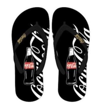 Chinelo Coca Cola Masculino Preto/Preto CC4963 51684