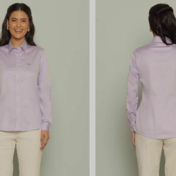 Camisete Social Pitt ML Feminino 050661005 49590