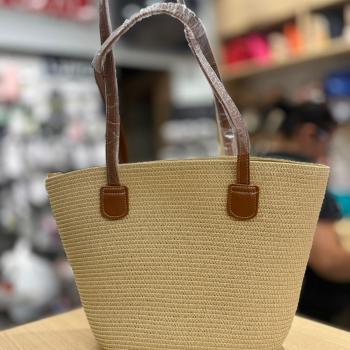 Bolsa de Praia em Palha Lisa 49999
