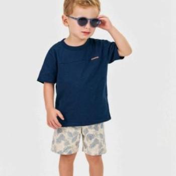 Conjunto Kiko e Kika Masculino Infantil 14396 Camiseta/Bermuda 1 ao 3 43912