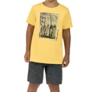 Conjunto Kaiani Masculino Infantil 12121 Camiseta/Bermuda 4 ao 10 43981