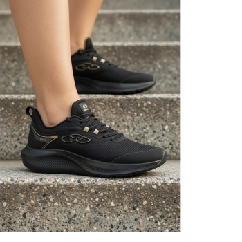 Tênis Olympikus Masculino Esportivo Cosmo 43554334 Preto/Preto 50658