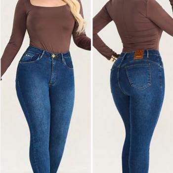 Calça Max Denin Feminina Cintura Alta Skinny 0196994 50372