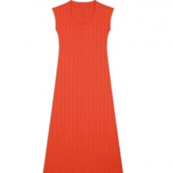 Vestido Midi Justo Canelado 1000129585 48404